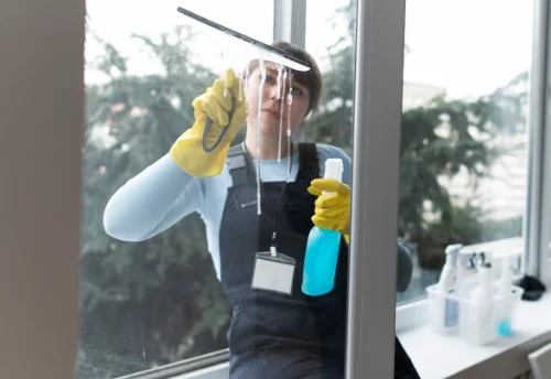 Nettoyage de vitres intérieures et extérieures à Évaux-les-Bains